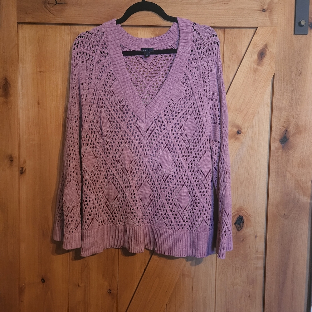 Dusty rose pink sweater